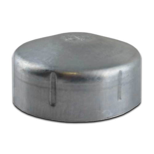 [CPSR544] Steel Galvabond Round Post End caps for tube  48.5mm (40NB) 