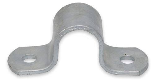[HN158] Swing gate Hot Dip Galvanised Hinge Strap Tight Fit 50NB- A Strap part only