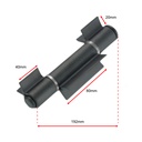 Heavy Duty Weld on Swing Gate Shackle Hinge-Pin 20mm - pair Gate up to 800kg 
