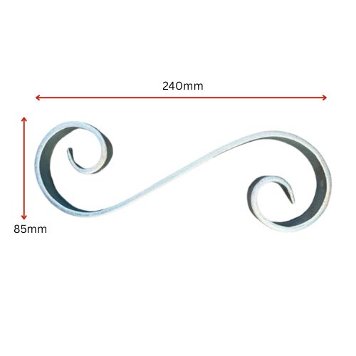 DS - Scroll  230x90x20x6mm