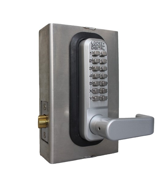 Lockey 2835 Mechanical Keyless Lever Lock with Passage Function