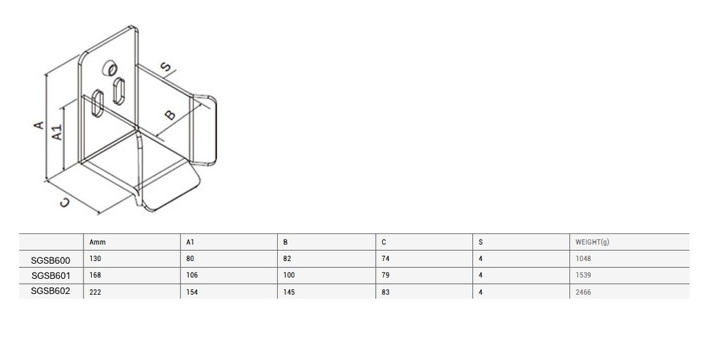 Cantilever Sliding Gate Holder - Small, 8 Wheel, Residential