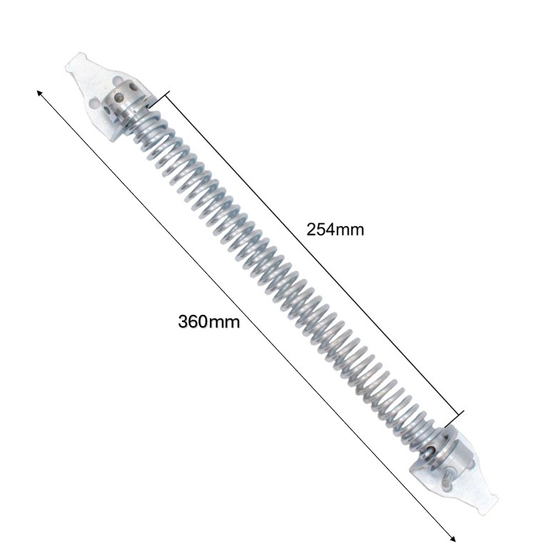 Stainless Steel 304 Heavy Duty Self Closing Spring Coil Gate Closer 360mm