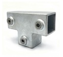 Tigerclamp Square Connector Long TEE  Fit 40x40mm Tube