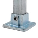 Tigerclamp Double Galvanised Connector 3 Way 90 Elbow  Fit 40x40mm Tube (copy)