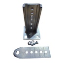 BFT Spare Part - SFR B L - LONG ADJUSTABLE BRACKET/COMPLETE For KUSTOS Swing Gate Motor