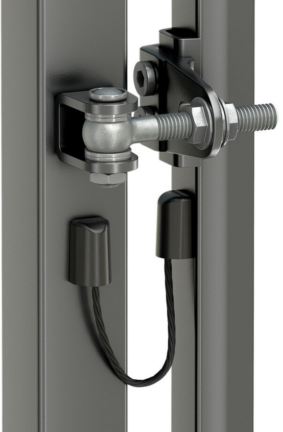 Stainless Steel Door Loop Safety Cable for gates up to 500 kg - 200mm Length, Diametre 5mm