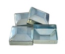 Steel Galvabond Post End Cap for tube size 25x25mm-Zinc