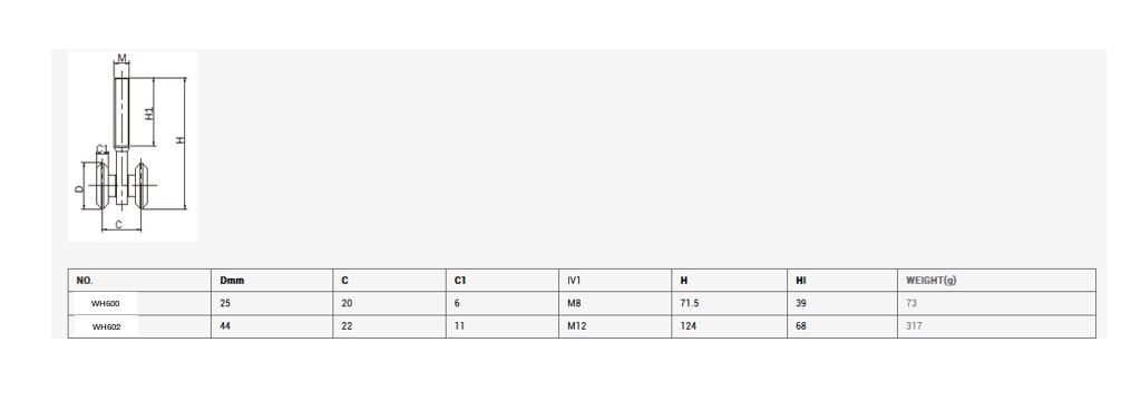Steel Overhead Sliding Gate Carriage, 2 Wheel - Type A, up to 200kg