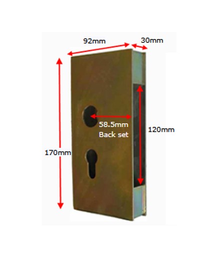 Protector Euro Lock Box to suit 735 Series For 30mm Frame