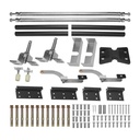 Trackless Bi-Folding Gate Hardware For Swing Gate 1m-1.6m Two Leaves (Pull to Open)