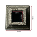 Steel Cast Knuckle 42x42mm for Square 17.5mm Dia - Mild steel