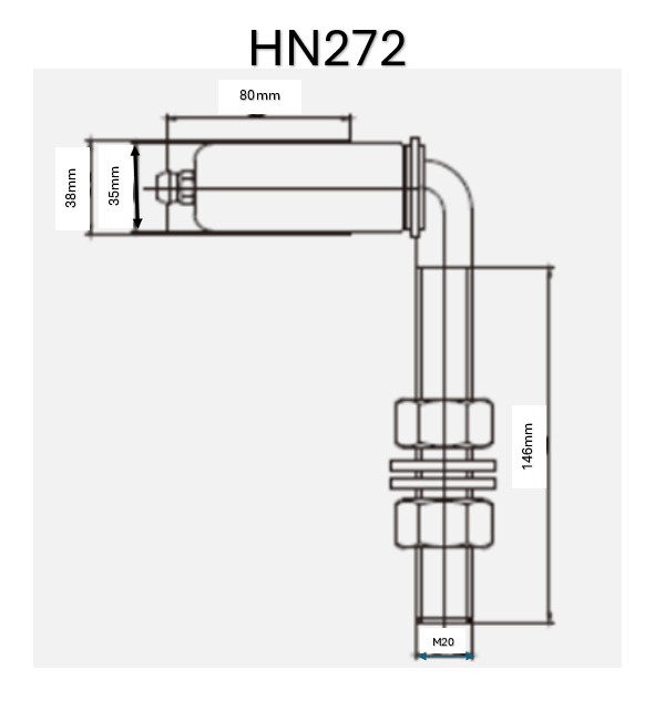 Adjustable Weld-On Gudgeon and Trunnion Hinges - Black, 190x20mm - Pair