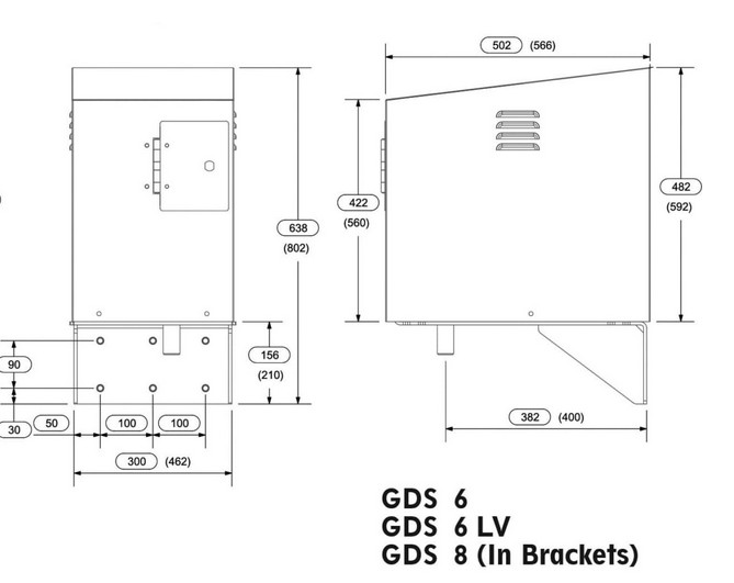 GDS-Single Swing Operator with Separate Controls : 6SLAGSTDSS