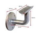 Tigerclamp 746 C42 DDA Assist Saddle Wall Bracket, fit 32NB pipe (42mm OD)