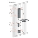 Locinox Magnus Motorised Pedestrian Gate Opener
