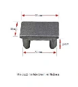 [CPAC402] Aluminium rectangular cap 38x25mm (1.6mm wall).webp