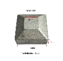 [CPAC710] Aluminium Cap Square for tube size 50x50mm.webp