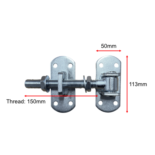 Adjustable Hinge Screw / Screw with long Neck 18mm Pin / each
