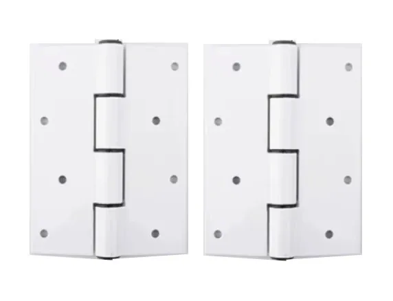 [Hn138] Aluminium Butt Hinges 100 x 75 x 2.5mm – Satin White _ Pair _ 35kg Load Capacity.webp