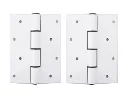 [Hn138] Aluminium Butt Hinges 100 x 75 x 2.5mm – Satin White _ Pair _ 35kg Load Capacity.webp