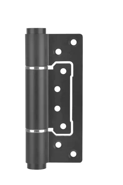 [HN234] Heavy Duty Soft-Closing Hydraulic Gate-Door Flush Hinge 132mm Height in Black sold as single.webp