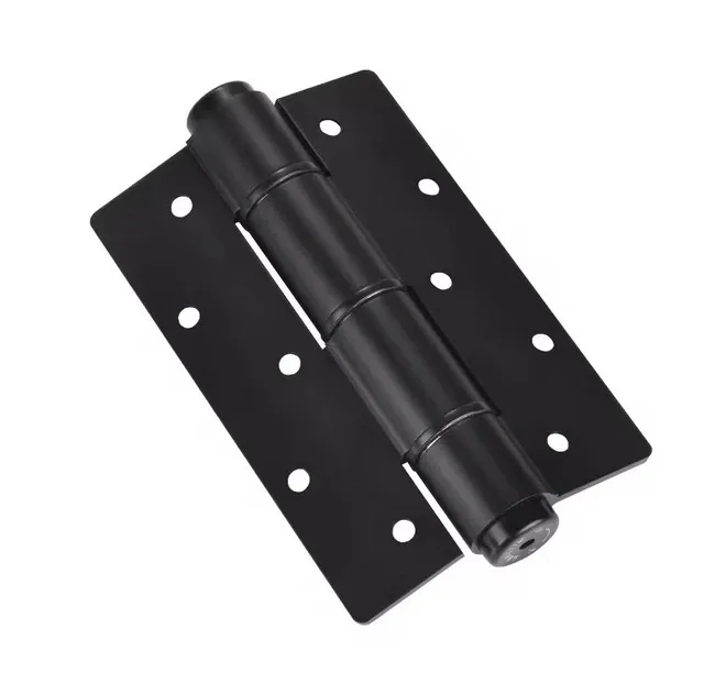 [HN214] Heavy Duty Soft-Closing Hydraulic Gate-Door Hinge  142.5mm Height 3 bearing in Black sold as.webp