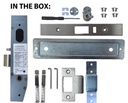 Lockton Stainless steel inflame Swing Gate Lock 30 MM BACKSET Lock with Plate