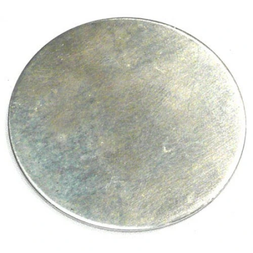 [CPAC025] Aluminium End Cap Round  size 25mm 1.6mm Thick Flat