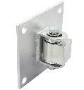 D&D Aluminum Half Bolt-on BadAss Hinge - Zinc Finish (CI3760A), Up To 270kg - Single