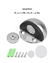 Magnet Gate/Door Stop Stainless Steel Doors Holder, Half Moon Floor Door Stop