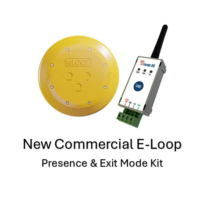 New V4 Wireless Vehicle Detector E-Loop Commercial Kit Presence & EXIT Parking Modes