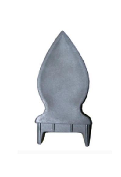 Aluminium Fence Spear: Windsor to fit inside 65x16x1.2mm RHS