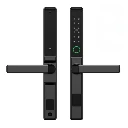 TigerTech Waterproof Security Fingerprint Smart Outdoor Electric Lock for 50x50mm Frame, IP66 - Black