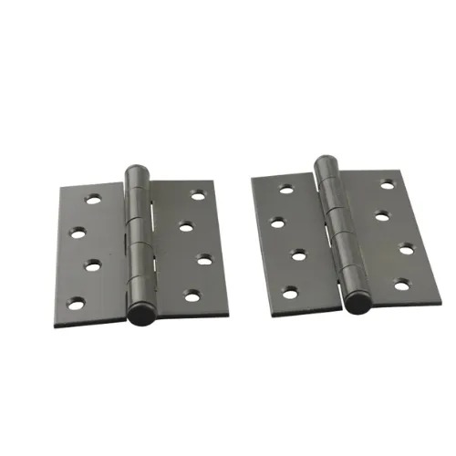 [HN124] Zinc Plated Steel Butt Hinges - 100x75x2.5mm, Woodland Grey- Pair