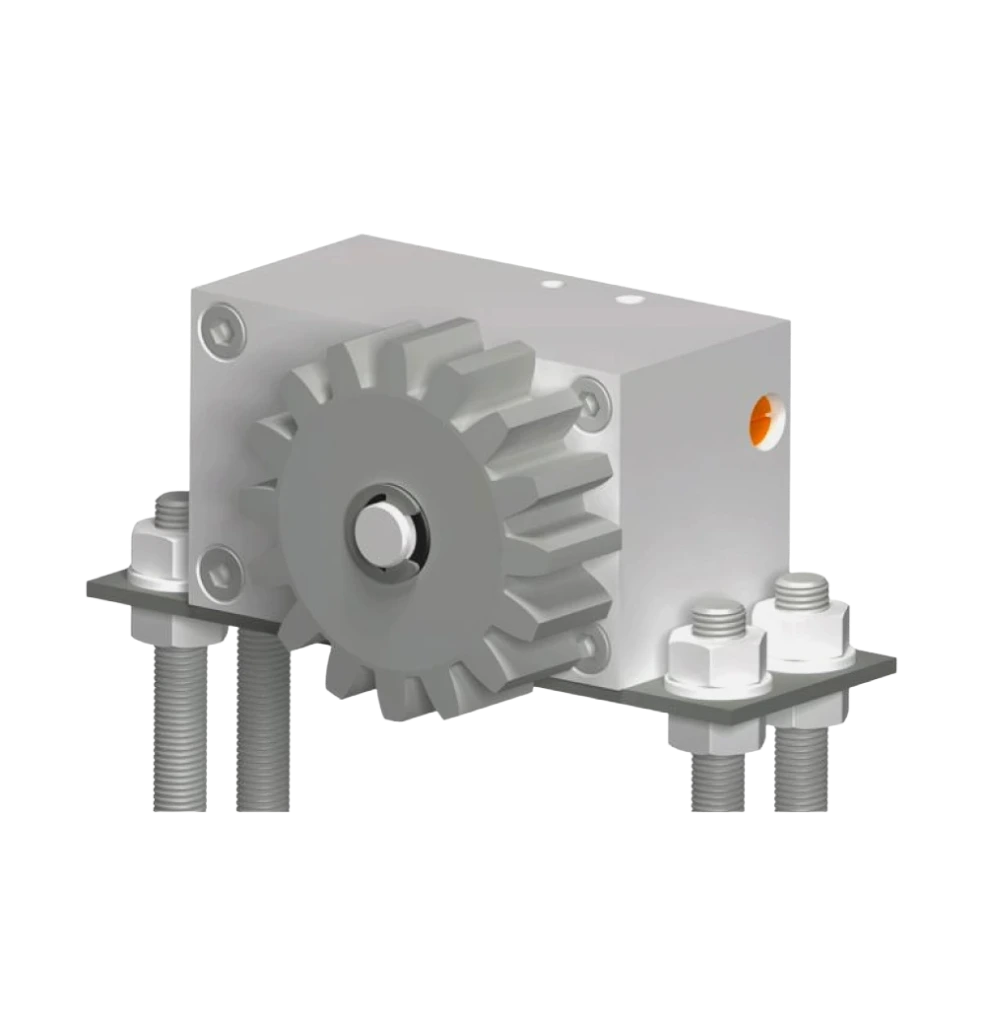 [HBR001] Sliding Gate Fitting Hydraulic Radial Damper/Brake for Sloped Sliding Gates 7Nm