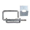 Heavy Duty Swing gate Spring Loaded Slam Lock -14mm Pin