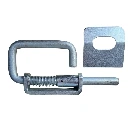 Heavy Duty Swing gate Spring Loaded Slam Lock - 20mm Pin