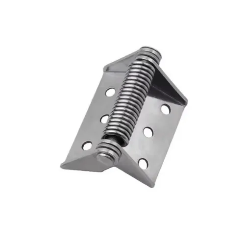 [HN126] 304 Stainless Steel Spring Self Closing Hinges - 83x75mm, Chrome Finish - Each (1 Hinge)
