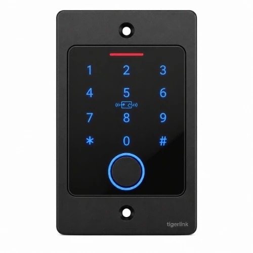 Digital Keypad Recessed Install With WiFi+Fingerscan+Fob 125KHz