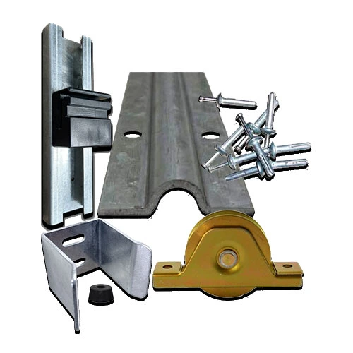 [ComboSlideInternal] Basic Sliding Gate Hardware Combo - Internal Wheels