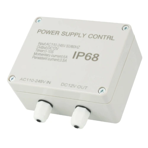 Waterproof Outdoor IP68 Power Supply for Electric Gate Locks & Keypads – 12V DC 5A 60W