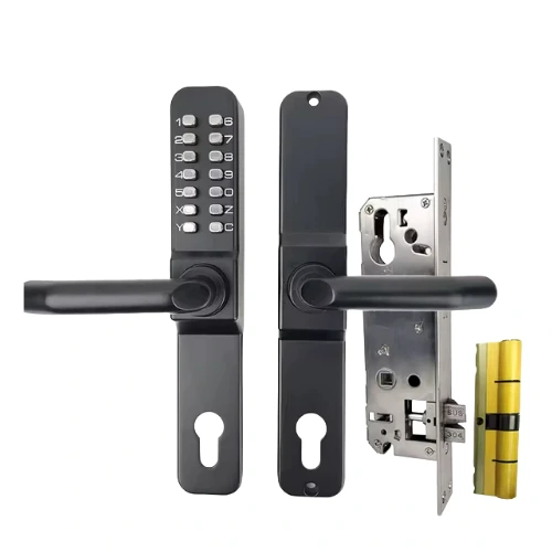 [FK150] Tigertech Waterproof Mechanical Code Lock Single Sided Kit to fit 50mm frame BLACK