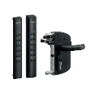 Locinox VOLTA Surface-Mounted Battery Keypad Gate Lock – Double-Sided, Black