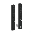 Locinox - VITA Mechanical code lock Double Side for Insert Locks 50mm (VITA-50-VSZ-2-9005) Black