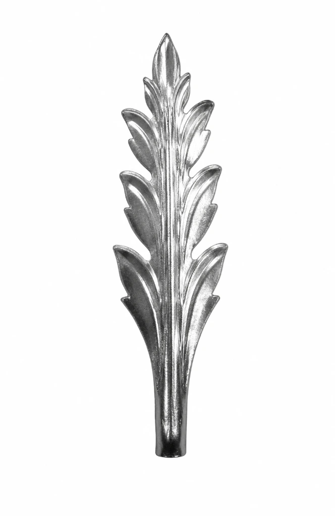 Steel Leave1 Decorative for Fence & Gate – 198mm(H) x 62mm (W)