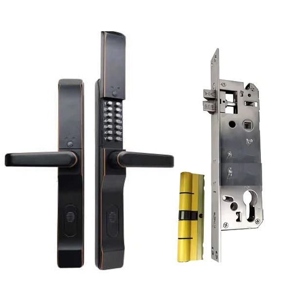 Tigertech Waterproof Mechanical Code Lock Single Sided Kit to fit 50mm with Cover BLACK