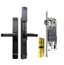 Tigertech Waterproof Mechanical Code Lock Single Sided Kit to fit 50mm with Cover BLACK