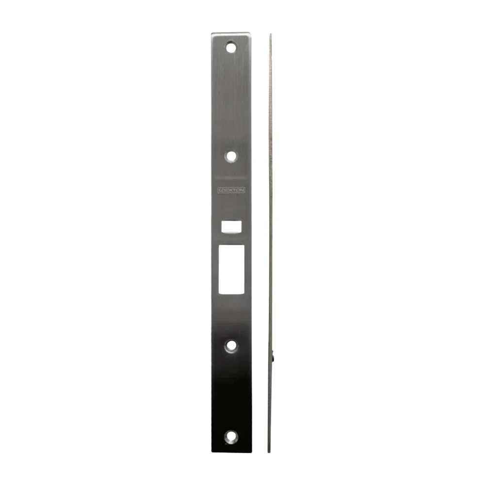 Extended Timber Mortice Lock Face Plate 260mm – Stainless Steel