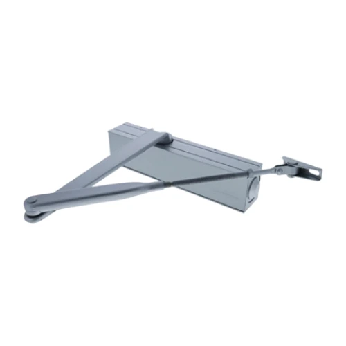[GC032] Carbine CDC-5 Radius EN2-6 Door Closer with Backcheck Delayed Action and Slide rail Arm - Silver